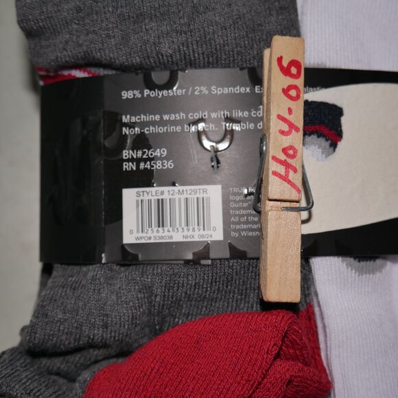 12 pack True Religion Half Cushion Quarter Socks Men's 10-13 shoes size 8-12 NEW - Picture 11 of 11
